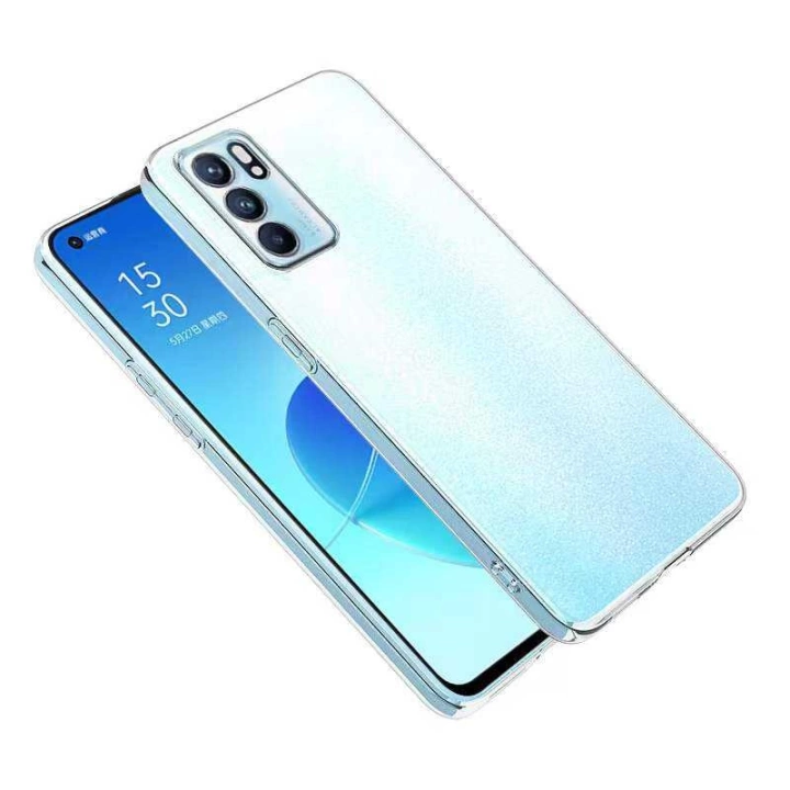 Oppo Reno 6 4g Kılıf Redclick Süper Silikon Kapak
