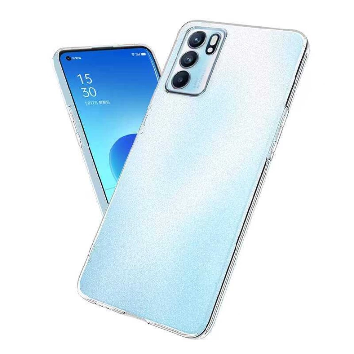 Oppo Reno 6 4g Kılıf Redclick Süper Silikon Kapak