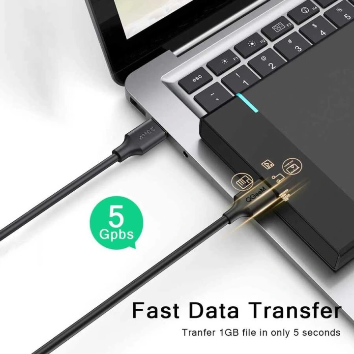 Qgeem Qg-cvQ19 Usb To Usb Kablo 0.91m