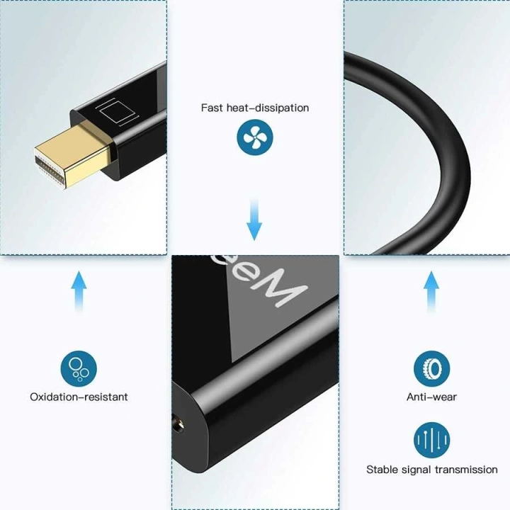 Qgeem Qg-hd27 Dvı To Mini Display Port Dönüştürücü