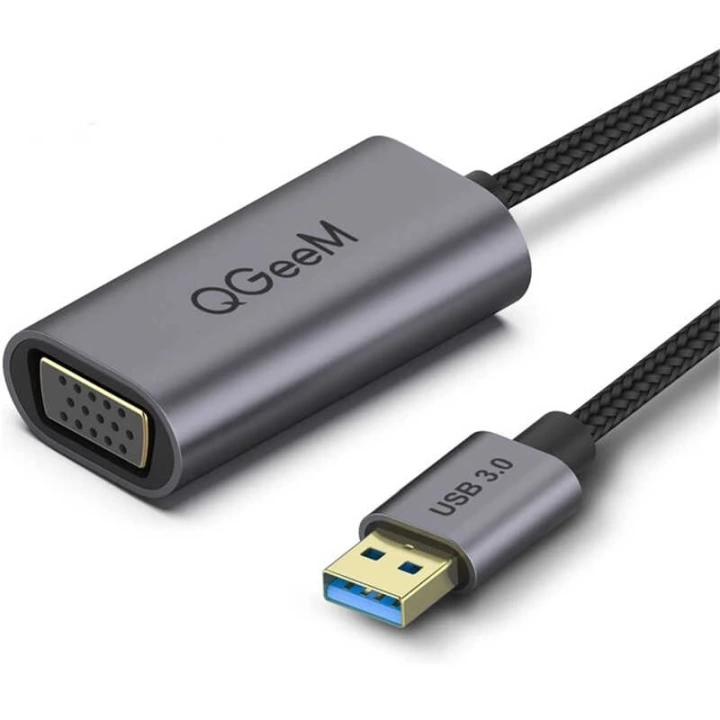 Qgeem Qg-ua07 Usb To Vga Dönüştürücü