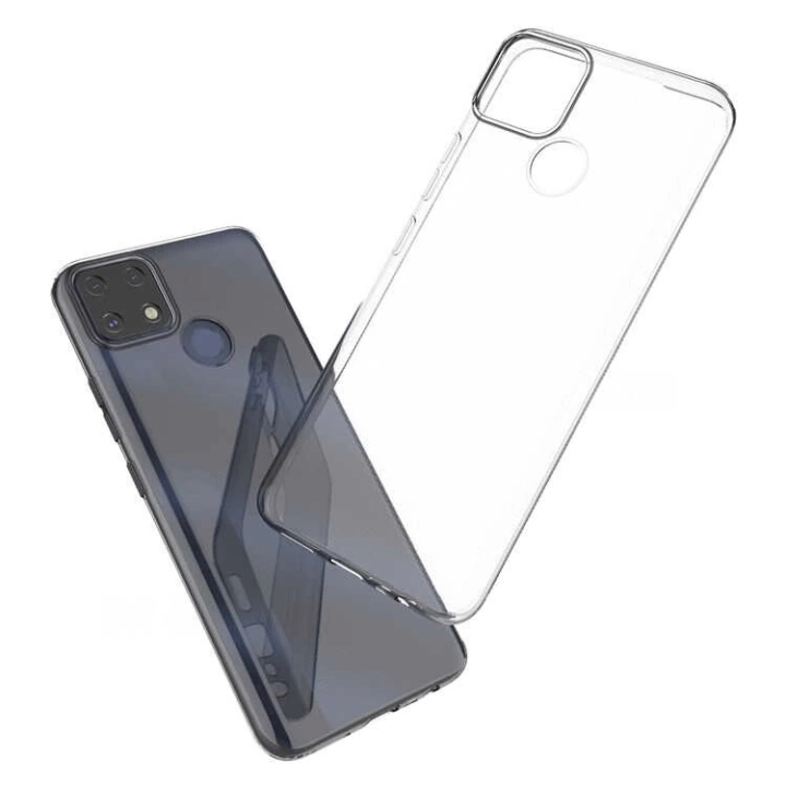 Realme C25 Kılıf Redclick Kamera Korumalı Süper Silikon Kapak