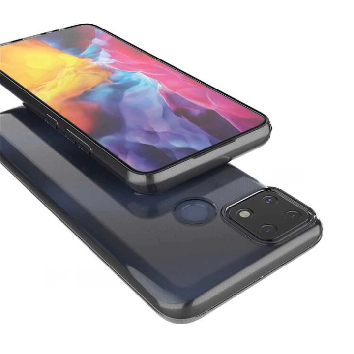Realme C25 Kılıf Redclick Kamera Korumalı Süper Silikon Kapak