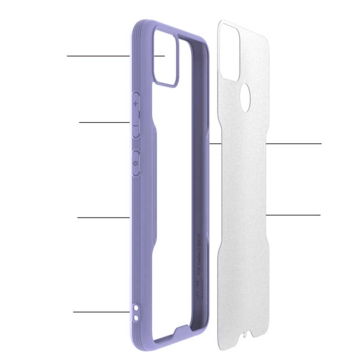 Realme C25 Kılıf Redclick Parfe Kapak