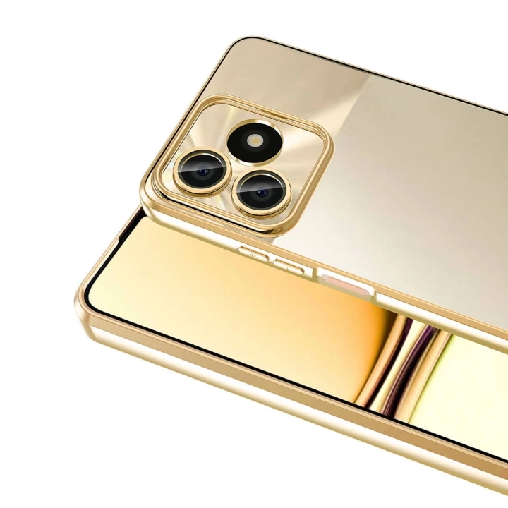 Realme C53 4G Kılıf Kamera Korumalı Logo Gösteren Redclick Omega Kapak