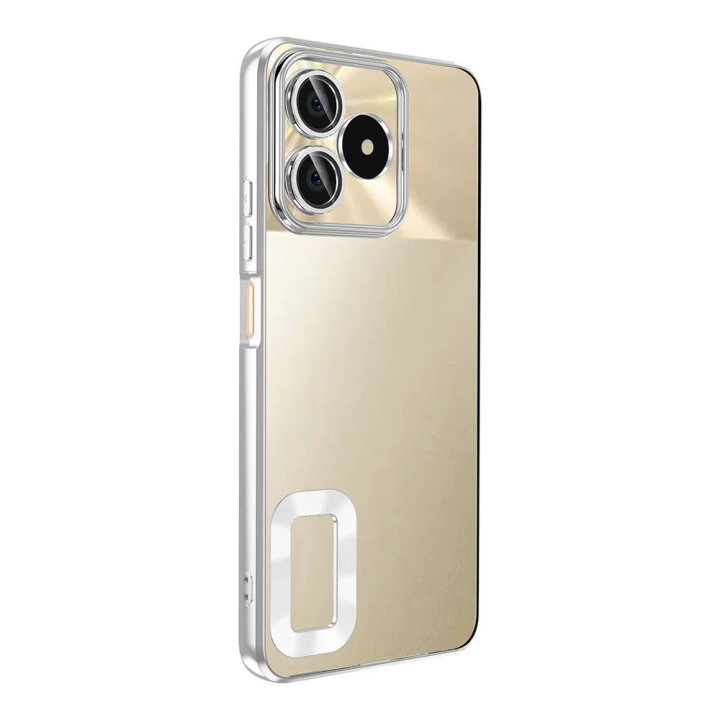 Realme Note 50 Kılıf Kamera Korumalı Logo Gösteren Redclick Omega Kapak