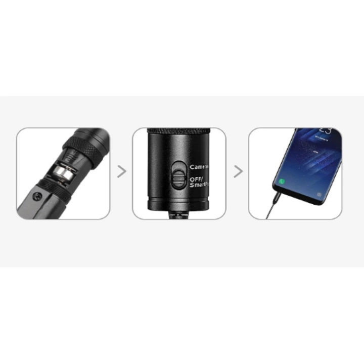Redclick Dc-c1 Canlı Yayın Yaka Mikrofon