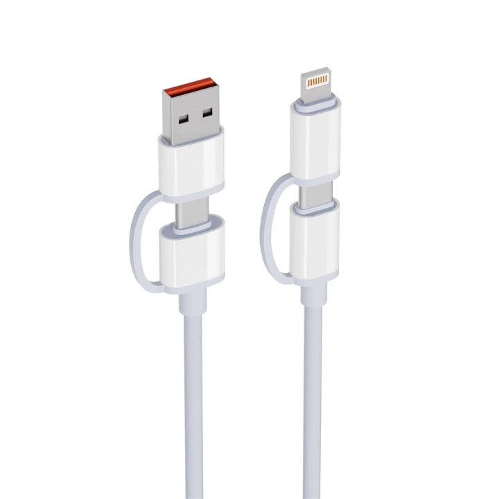 Redclick Deira 4in1 A+C to C+L Kablo 1m