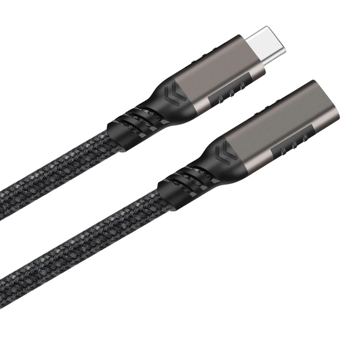 Redclick Extension USB3.2 Type-C PD Uzatma Kablosu 100W 20Gbps 4K@60Hz 1.5 Metre