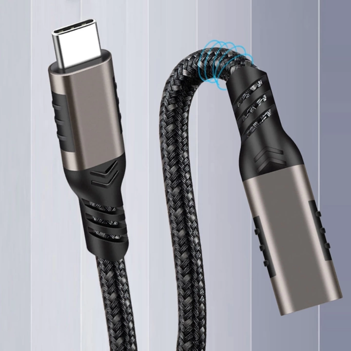 Redclick Extension USB3.2 Type-C PD Uzatma Kablosu 100W 20Gbps 4K@60Hz 1.5 Metre