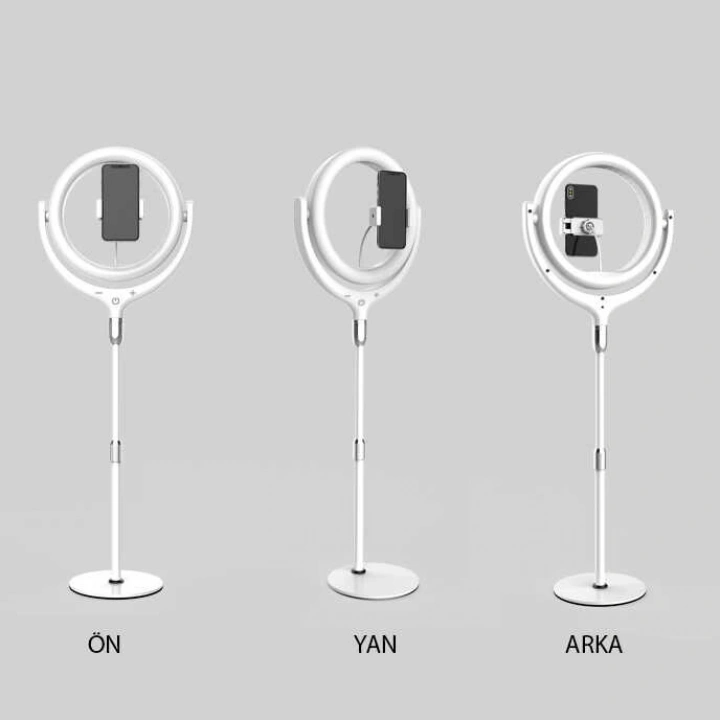 Redclick F-539a Işıklı Telefon Tutucu Ring Light