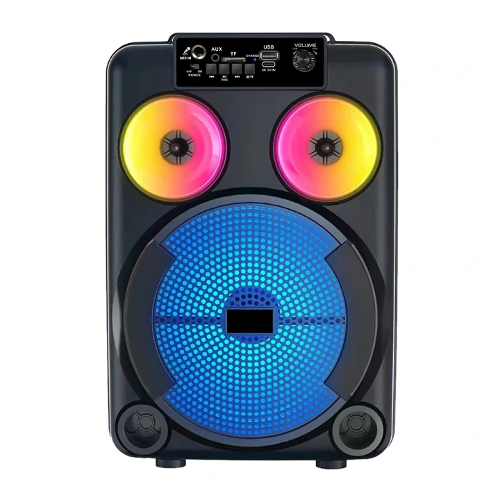 Redclick GD-892 Mikrofonlu RGB TWS 8 inç Stereo Bass Kablosuz Karaoke Hoparlör