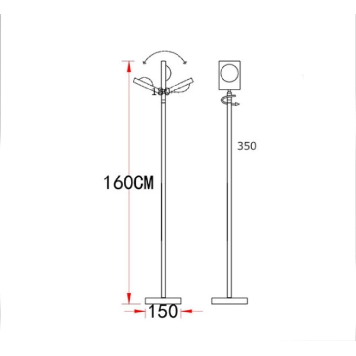 Redclick K160h Ayaklı Işık Kaynağı