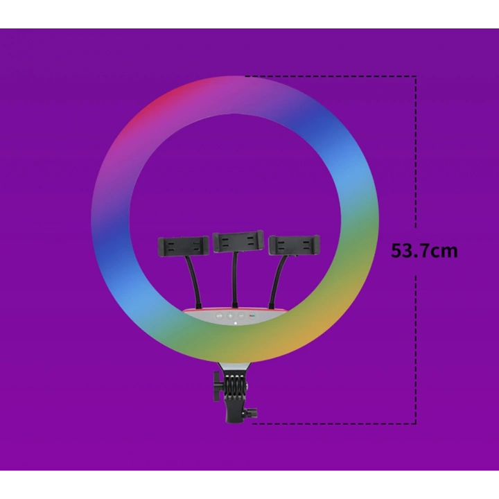 Redclick LJJ18 RGB Light 45cm Işıklı Telefon Tutucu Ring Light