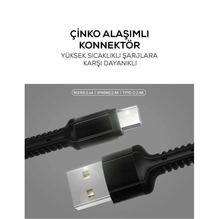 Redclick Ls63 Lightning Usb Kablo