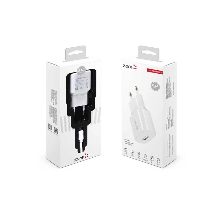 Redclick Metro Serisi Zr-tc01 Type-c 2 İn 1 Şarj Seti