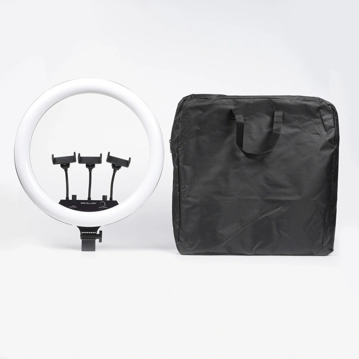 Redclick MJ-56 Uzaktan Kumandalı 21 inç Işıklı Telefon Tutucu Ring Light