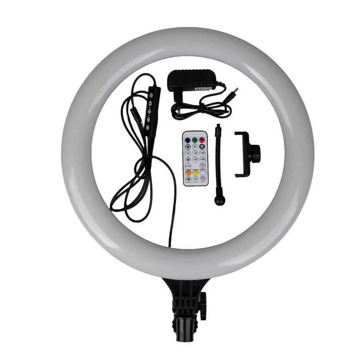 Redclick MJ38 RGB 25W Ring Light Canlı Yayın 38cm USBli ve Telefon Stand