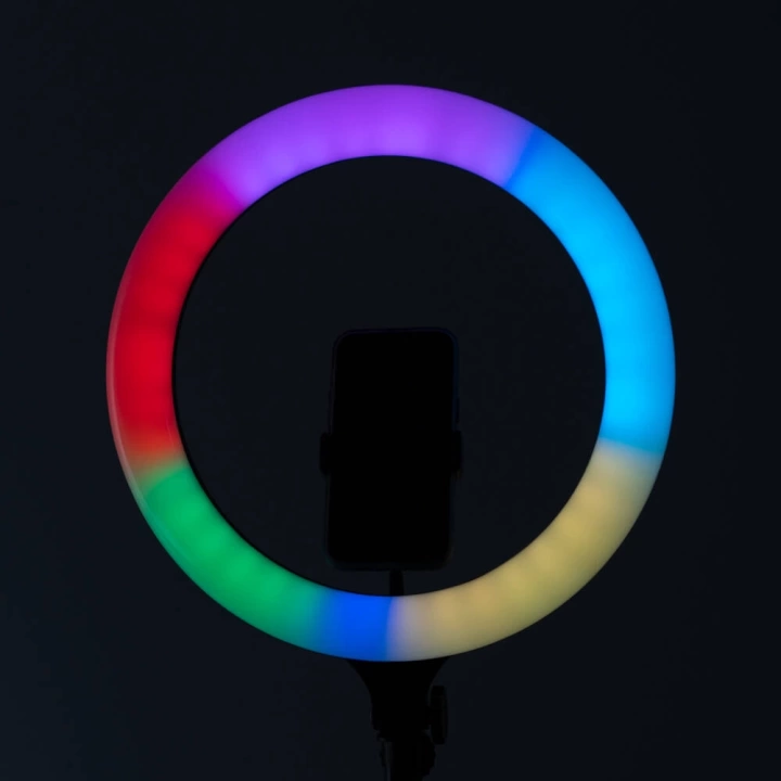 Redclick MJ38 RGB 25W Ring Light Canlı Yayın 38cm USBli ve Telefon Stand