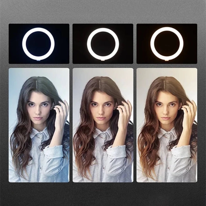 Redclick MJ38 RGB 25W Ring Light Canlı Yayın 38cm USBli ve Telefon Stand