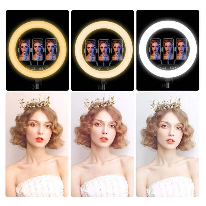 Redclick MJ38 RGB 25W Ring Light Canlı Yayın 38cm USBli ve Telefon Stand