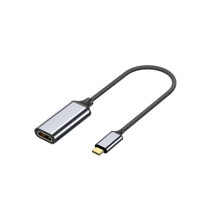 Redclick QG05 8K 60 Hz Görüntü Kalitesi Type-C to HDMI Dönüştürücü 15cm