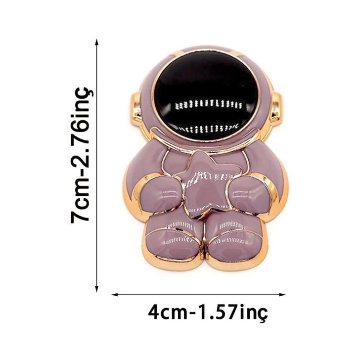 Redclick Space Yıldızlı Astronot Figürlü Cep Telefonu Standı