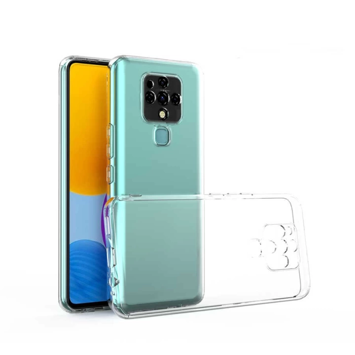 Tecno Camon 16 Kılıf Redclick Kamera Korumalı Süper Silikon Kapak