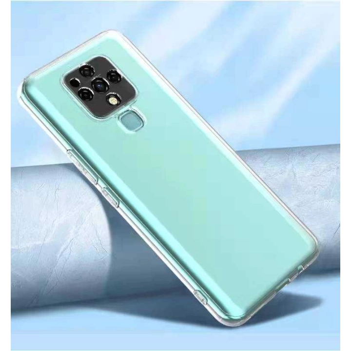Tecno Camon 16 Kılıf Redclick Kamera Korumalı Süper Silikon Kapak