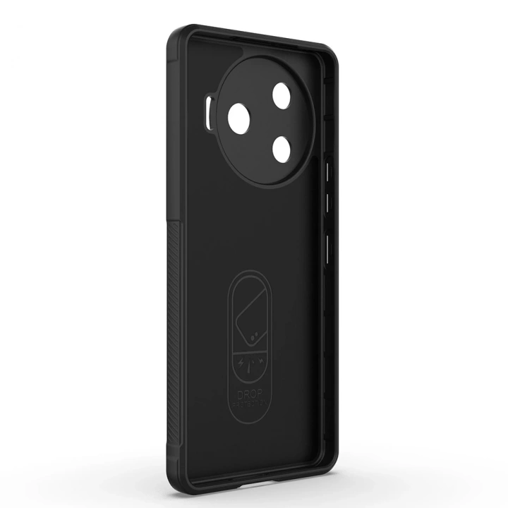 Tecno Camon 30 Pro 5G Kılıf Esnek TPU Oyuklu Arka Yüzey Tasarımlı Redclick Etnik Silikon Kapak