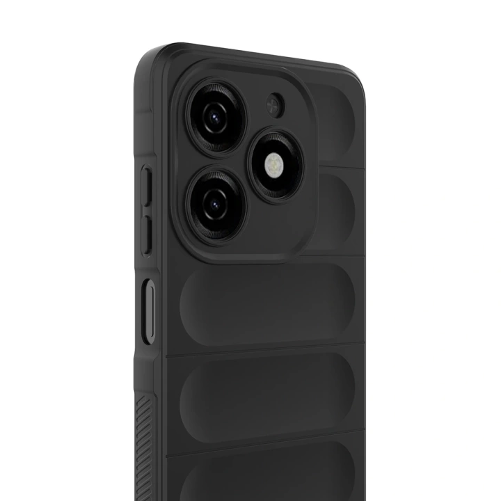 Tecno Spark 20 Kılıf Esnek TPU Oyuklu Arka Yüzey Tasarımlı Redclick Etnik Silikon Kapak