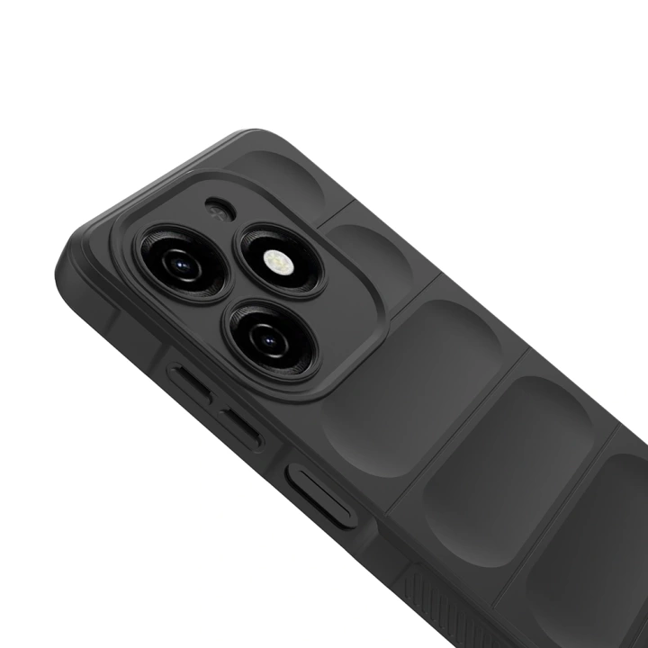 Tecno Spark 20 Kılıf Esnek TPU Oyuklu Arka Yüzey Tasarımlı Redclick Etnik Silikon Kapak