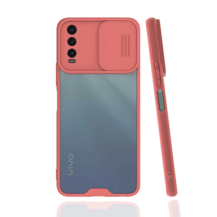 Vivo Y20 Kılıf Redclick Lensi Kapak