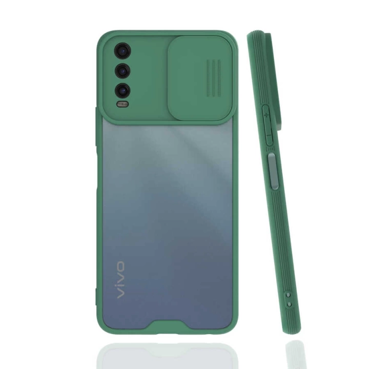 Vivo Y20 Kılıf Redclick Lensi Kapak