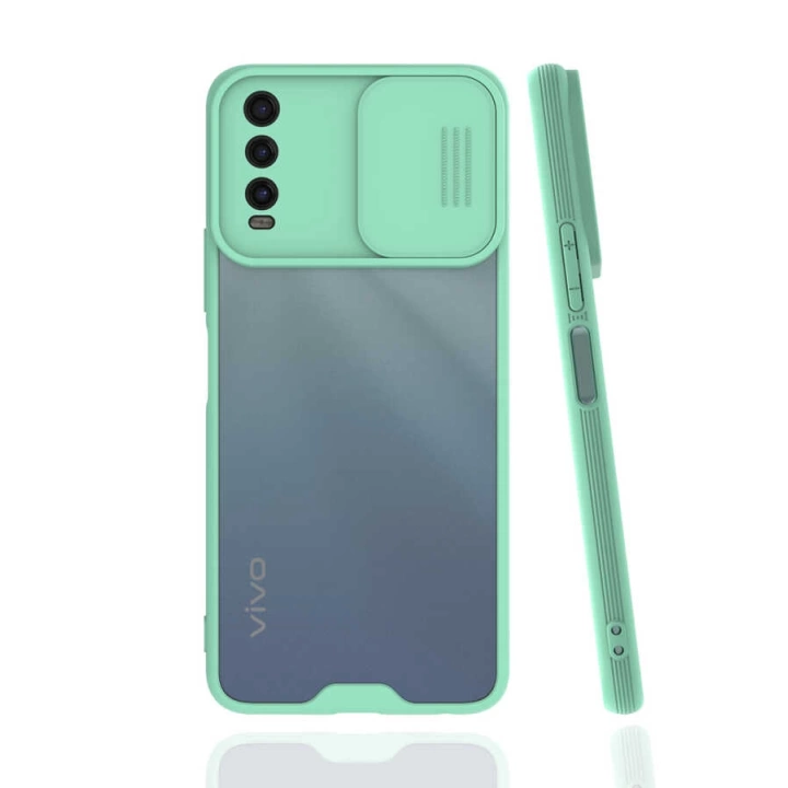 Vivo Y20 Kılıf Redclick Lensi Kapak