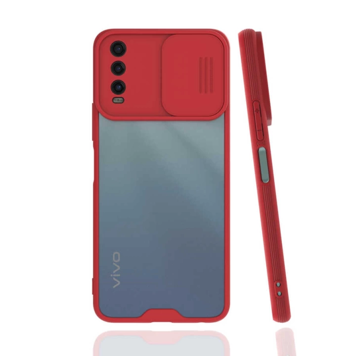 Vivo Y20 Kılıf Redclick Lensi Kapak