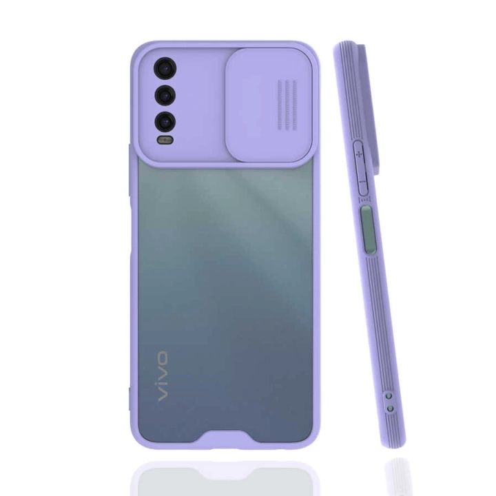 Vivo Y20 Kılıf Redclick Lensi Kapak
