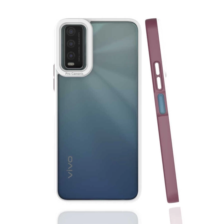 Vivo Y20s Kılıf Redclick Mima Kapak