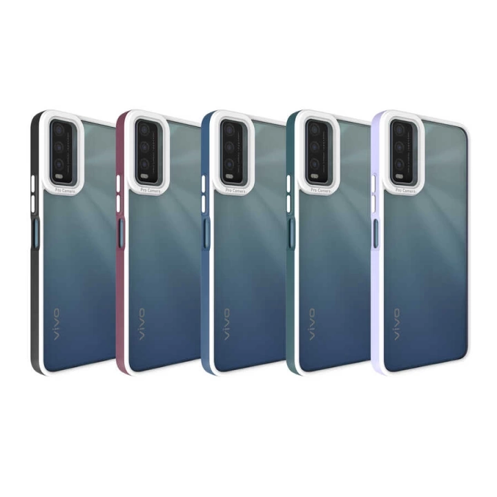 Vivo Y20s Kılıf Redclick Mima Kapak