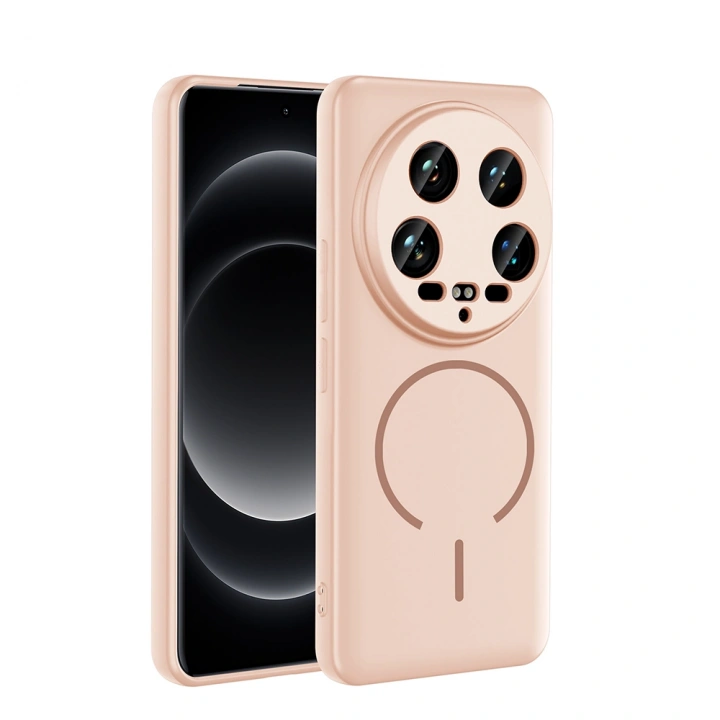 Xiaomi 14 Ultra Kılıf M-safe Şarj Özellikli Redclick Meta Kapak