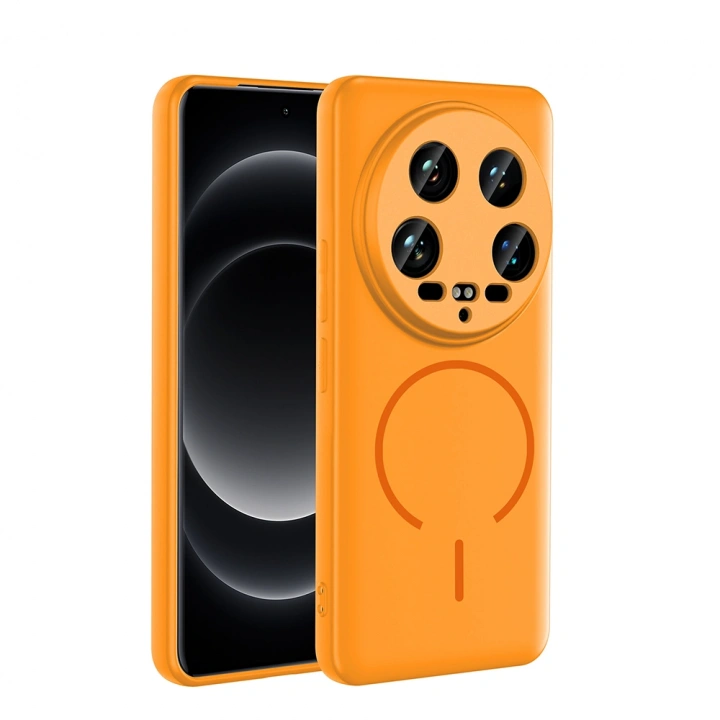 Xiaomi 14 Ultra Kılıf M-safe Şarj Özellikli Redclick Meta Kapak