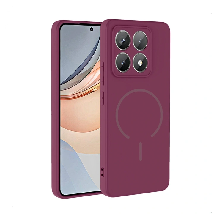 Xiaomi 14T Kılıf M-safe Şarj Özellikli Redclick Meta Kapak