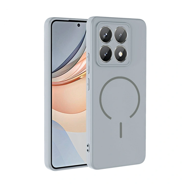 Xiaomi 14T Kılıf M-safe Şarj Özellikli Redclick Meta Kapak