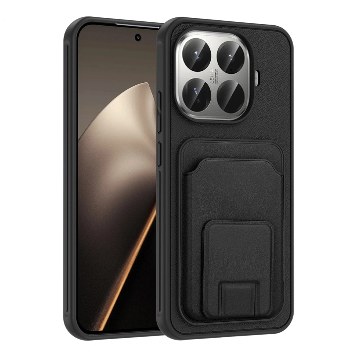 Xiaomi 15T Pro Kılıf Kartlıklı TPU Redclick Bikart Kapak