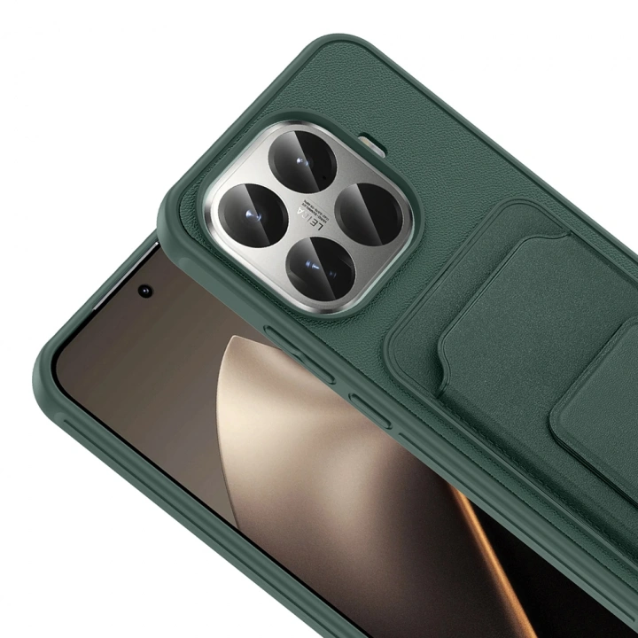 Xiaomi 15T Pro Kılıf Kartlıklı TPU Redclick Bikart Kapak