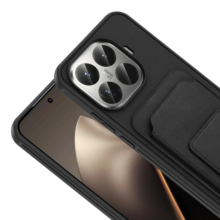 Xiaomi 15T Pro Kılıf Kartlıklı TPU Redclick Bikart Kapak