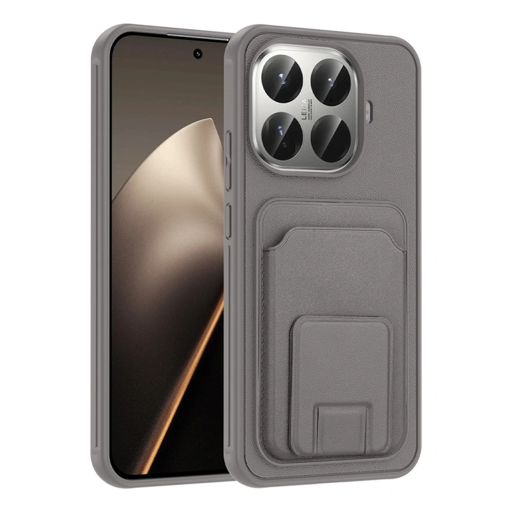 Xiaomi 15T Pro Kılıf Kartlıklı TPU Redclick Bikart Kapak