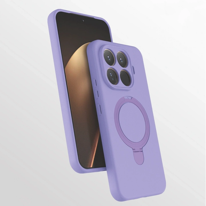 Xiaomi 15T Pro Kılıf M-safe Şarj Özellikli Standlı Redclick Samara Kapak