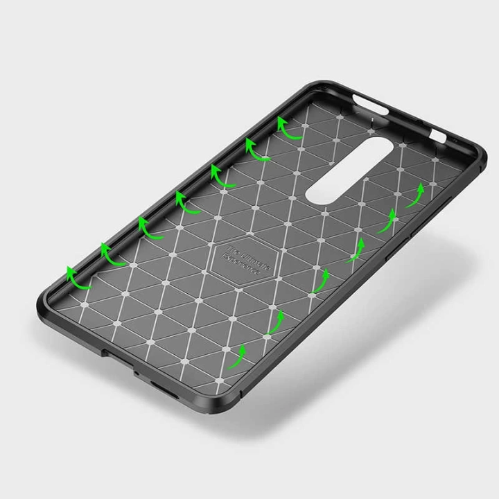 Xiaomi Mi 9t Kılıf Redclick Negro Silikon Kapak