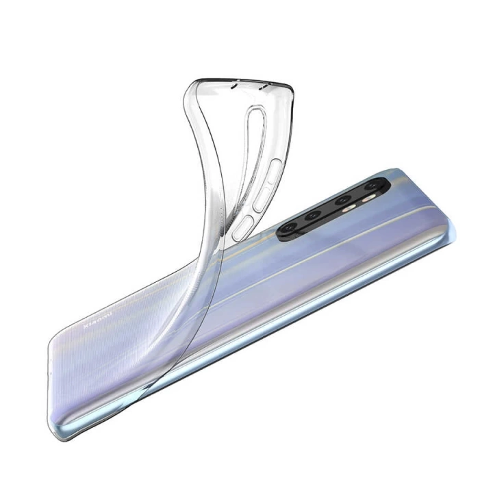 Xiaomi Mi Note 10 Lite Kılıf Redclick Süper Silikon Kapak